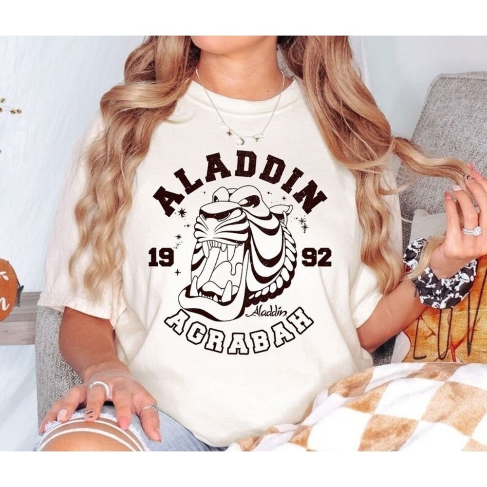 Aladdin Cave Of Wonders Agrabah  Shirt Walt Disney World Shirt